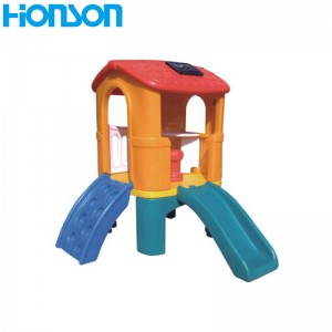 Popular plastic slides children’s outdoor play equipment with children’s plastic slides