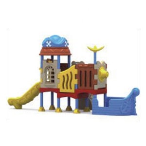 Preço de fábrica Pequeno equipamento comercial de plástico para playground infantil ao ar livre para venda.