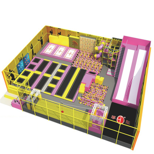Bouncing Fun at High-Quality, Customizable Indoor Playground Trampolines