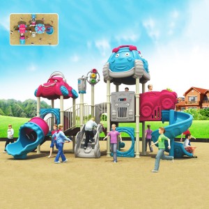 Children can play together kids playground equipment wooden slide playground equipment outdoor