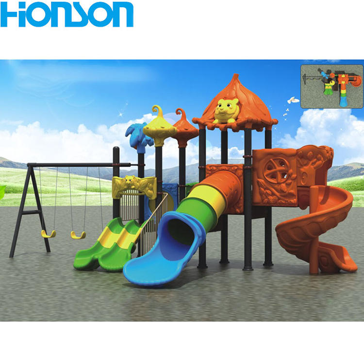 2022 hot sale newest combination swing slide plastic outdoor playground Featured Image