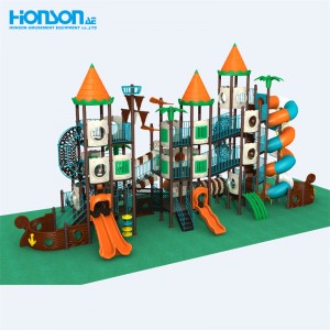 Personalized Colorful Fantasy Theme Amusement Park Swing Slide Combination Personalized amusement park