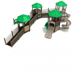 Hot Sale Outdoor Playground Slide Para sa mga Batang May Kapansanan