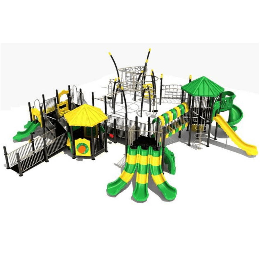 Buy Best Playground Set With Tube Slide Manufacturers –  Hot Sale Outdoor Playground Slide Disabled Kids –  Honson