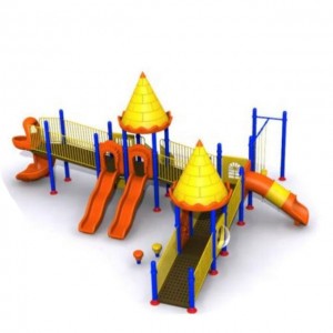 Disabled Playground Children Swing Slide Set.
