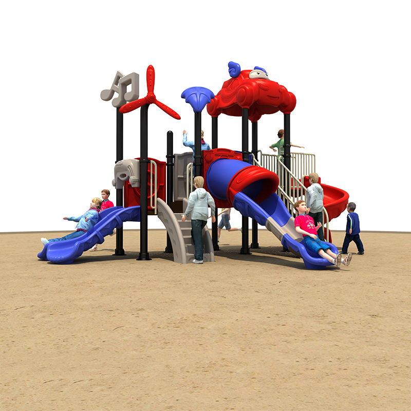 OEM Wholesale Plastic Rocking Horse Manufacturers –  Good Price Kids Playground Plastic Equipments Amusement Park Entertainment Outdoor Slide –  Honson