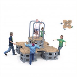 Nowy typ placu zabaw dla dzieci Fitness na świeżym powietrzu Zestaw ćwiczeń sensorycznych Dostosowane wyposażenie placów zabaw dla dzieci