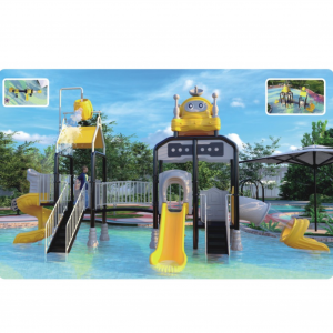 Top de vânzare Water Park din plastic Tobogan pentru copii Tobogan din plastic personalizat pentru copii