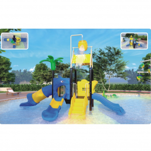 Jual Hot Water Park Plastik Outdoor Slide Anak Plastik Slide Disesuaikan untuk Anak-Anak