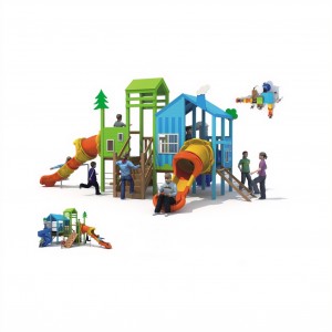 New Style Factory Price Plastic Outdoor Slide Children Cute Shape Plastic Slide Kids Customized Outdoor Playground Equipment