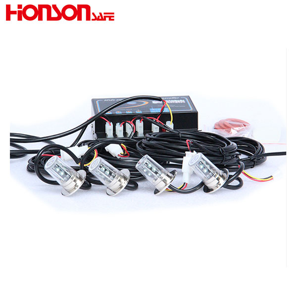 Best Led Bar Slim Manufacturers –  HA-481 warning car 4/6/8/12 pcs LED bulb lighthead DC12V power kit hide away strobe flashing lights – Honson