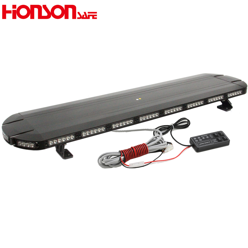 China High Quality Emergency Vehicle Light Bar Manufacturers –  3W emergency flashing ambulance Led police light bar HS6146 – Honson