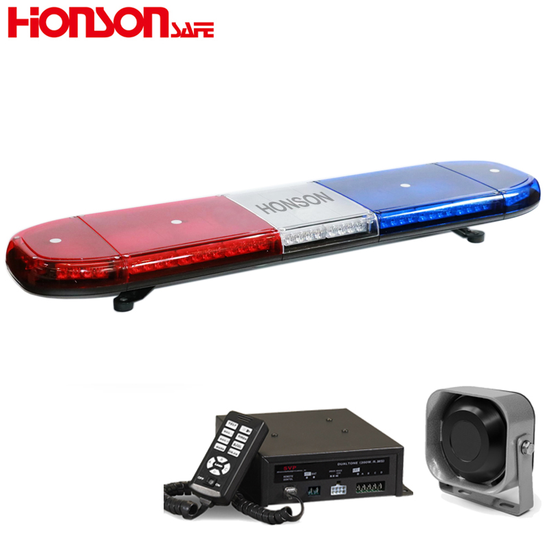 OEM Rotating Halogen Light Bar Supplier –  Led warning light bar HS4123 – Honson