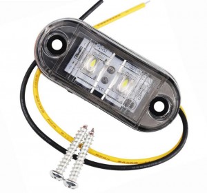 Emark ECE approved truck automobiles Surface Mount 2hole LED side Marker Clearance Lights