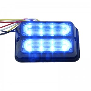 Car Blue LED Waterproof Emergency Beacon Warning Flash Strobe Light Lamp HF241