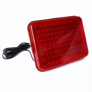 Amber Blue Red LED Big Grille Vehicle Square Warning Light For Vehicle HG-250