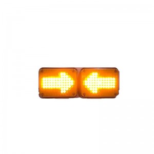 HDB202 Amber LED Warning flashing Traffic Advisor Lights