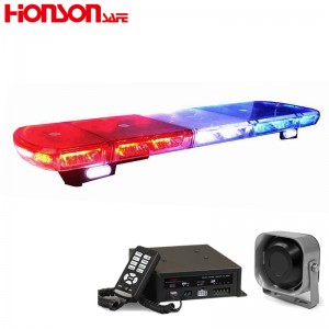 Best Wrecker Strobe Light Bar Manufacturers –  Super bright flashing warning waterproof Led Light Bar HS4124 – Honson