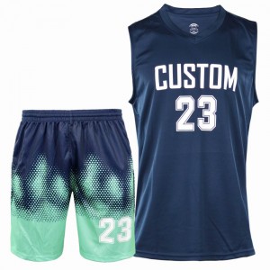 Wholesale Blank Basketball Jersey Supplier Uniform Packages Maker Up And Down Streetwear Ensemble Sport Sleeveless For Youth