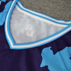Cool Latest Basketball Uniform Tie-Dyed Custom Design Sublimation Short And Top Cheap Shirt Jersey For Men Boy Sport Team Wear