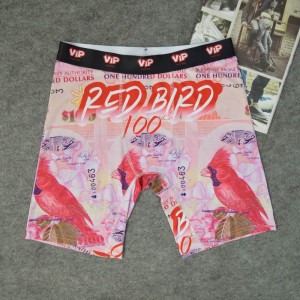 2022 Nice Price Boxer Shorts Polyester Mix Spandex Shrink Freely Underwear Plus Size Cool Print Briefs Can Be Customized