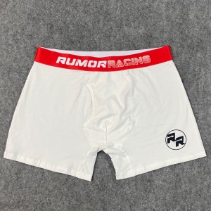 High Quality Plus Size Men Underwear Boxer Briefs Custom Logo Open Fly Pouch Cotton Stretch Boxer Shorts For Men