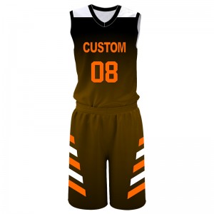 Colorful Custom Basketball Uniforms Sublimation Printed Mesh Performance Athletic Team Jerseys Basketball Mens Custom Reversible