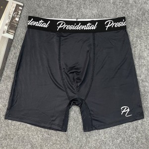 Customized Logo Design Printed Underwear Men Boxer Shorts Men’s Briefs Boxers Jacquard Waistband blank Custom Mens Underwear