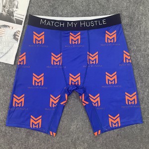 OEM Good Quality Men Boxers Factory Shrink Polyester Compression Underwear Briefs Smooth Breathable Underwear Boxers For Men