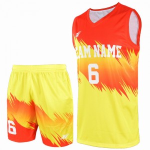 2022 Good Quality Blank Custom Basketball Wear Sleeveless Jersey For Men With Full Sublimation Hot Print Uniform Stamped Dye Set