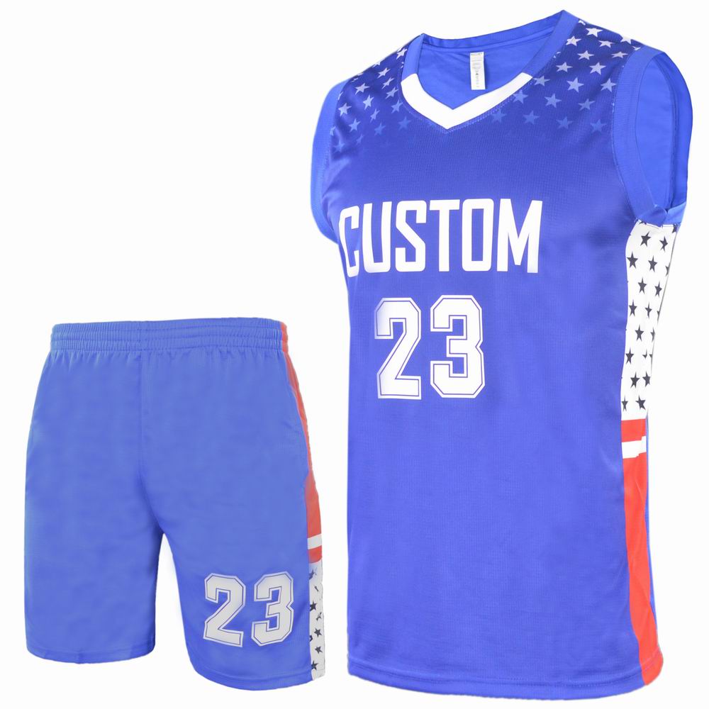 Professional Custom Basketball Jersey Uniform Men Modern Fashionable Sports design Comfortable Basketball Wear Set