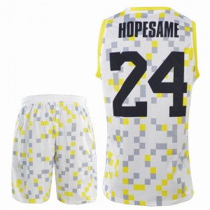 New Arrivals Basketball Uniform OEM Service 100%Customized Suit New Pattern Mosaic Style Wear Quality Assurance Sport Jersey
