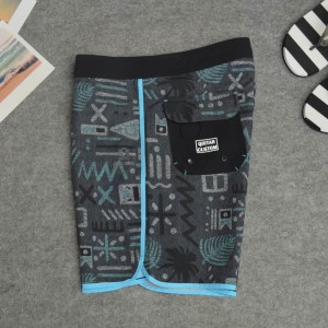 Oem Board Shorts 2021 Sublimation Print Custom Designer Swim Trunks For Men