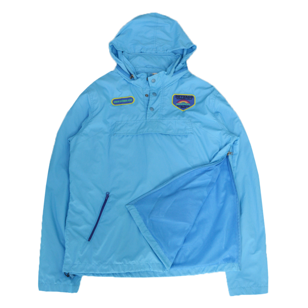 Wholesale Pullover Windbreaker Hiphop Sports Custom Nylon Waterproof Jacket For Men