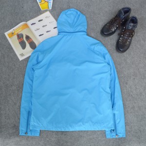 Wholesale Pullover Windbreaker Hiphop Sports Custom Nylon Waterproof Jacket For Men
