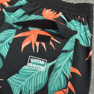 Wholesale Print Custom Men Surf Board Shorts Logo Waterproof Design Beach Swim Trunks Boardshorts