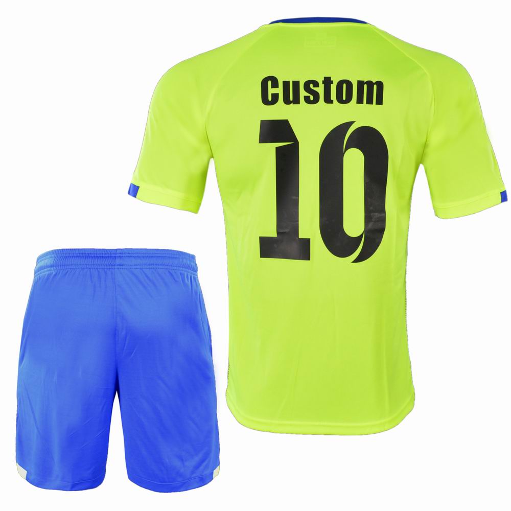 ODM Soccer Kit Custom Jersey Uniform Factories –  Custom Soccer Wear Jersey Football Uniform Footbal Set Cloth Suit  – HOPESAME detail pictures