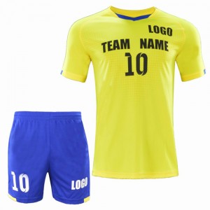 Custom Soccer Uniform For Men Low Moq Football Jersey With Plain Green Orange Black Yellow Blue And White Pink Royal Red Color