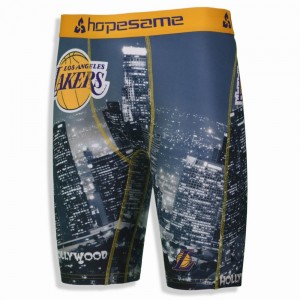 Basketball Sport Men Underwear Shorts Custom Logo Wholesale Spandex Boxer Brief