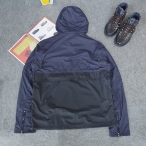 Blank Custom Sports Men Windbreaker Jacket Brand Custom Nylon Waterproof Wholesale