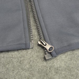 Small Order Custom Man Sweatshirt Embroidered Logo Oem Vintage Sports Zip Up Hoodie Jacket