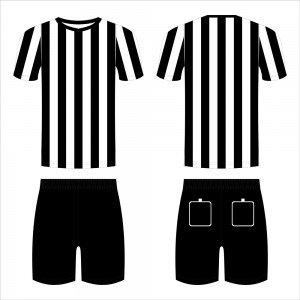Online Design High Quality Soccer Referee Wear Set Team Custom Logo With Label Football Soccer Uniform Jersey Referee