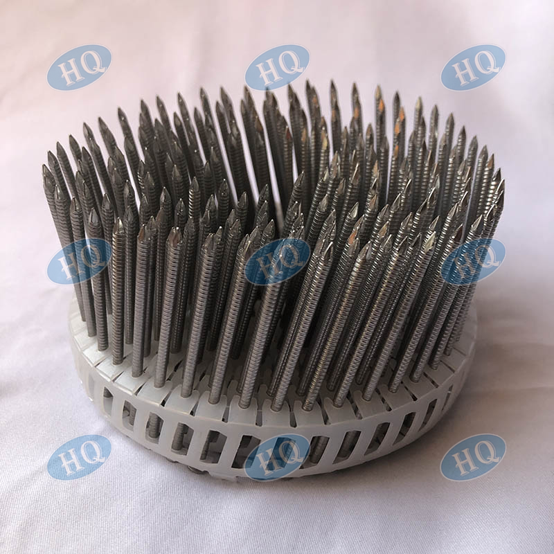 Plastic-Sheet-Collation-ring-screw-spiral-Coil-Nails