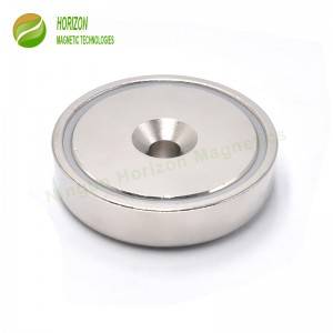 Factory Directly supply China Countersunk Pot Magnet Dia 20 Mm, Strength Approx. 11 Kg