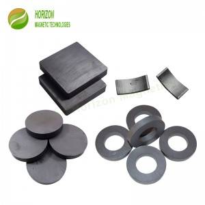 Popular Design for China High Quality Ceramic Speaker Sintered Large Ferrite Ring Magnet Application for Loud Speaker