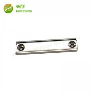 factory Outlets for China Neodymium Rare Earth Rectangular Magnetic Bases Magnetic Assembly for Latches, Cabinet Doors