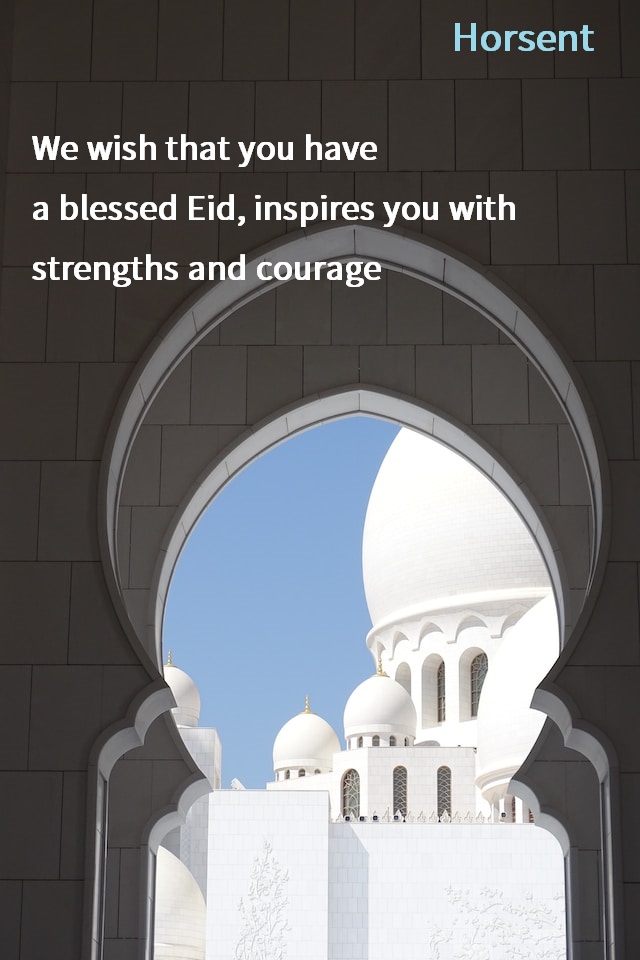 A blessed Eid for all