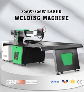 YAG channel letter laser welding machine stainl...