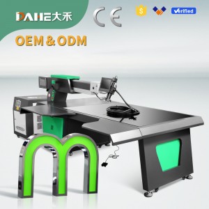 CCD Table Stainless Steel Channel Letter Welding Machine For Stainless Steel