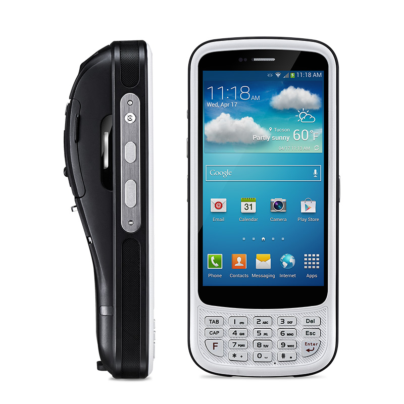 4G Android 11 Handheld PDA printer for bill ticketing